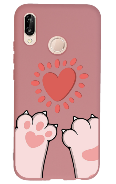 Huawei P20 Lite Lansman Kılıf - Pati Pembe