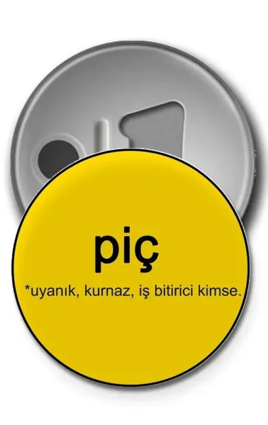 Buton Rozet - Çip