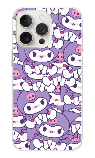 Kuromi 2 Şeffaf Silikon Kııf