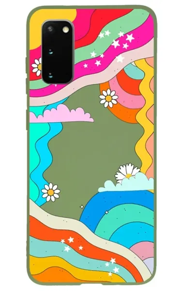 Samsung Galaxy S20 Lansman Kılıf - Colors