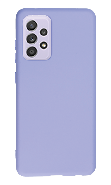 Samsung Galaxy A52 Kılıf Tasarla Lansman Dokulu Kapak Lila