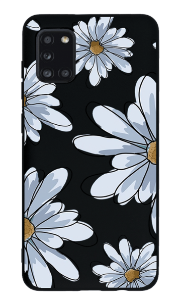 iPhone 8 Lansman Kılıf - Papatya Siyah