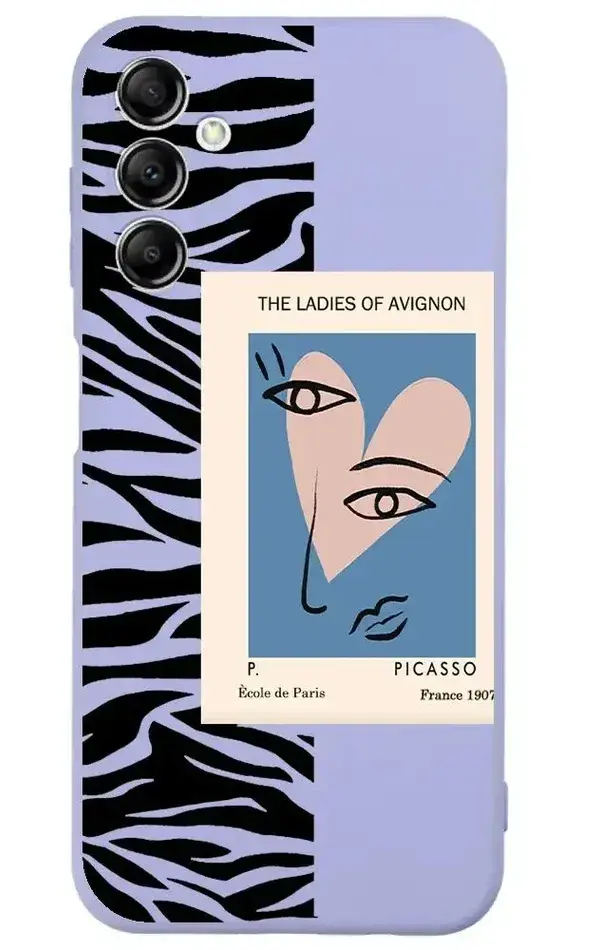 Samsung Galaxy A14 Lansman Kılıf - Zebralı