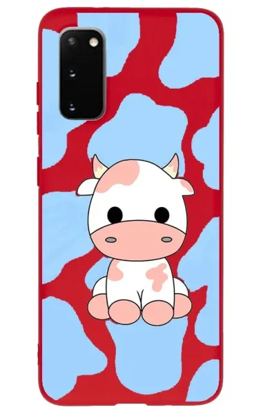 Samsung Galaxy S20 Lansman Kılıf - İnek