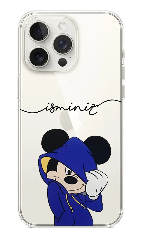 Mickey Şeffaf Silikon Kılıf