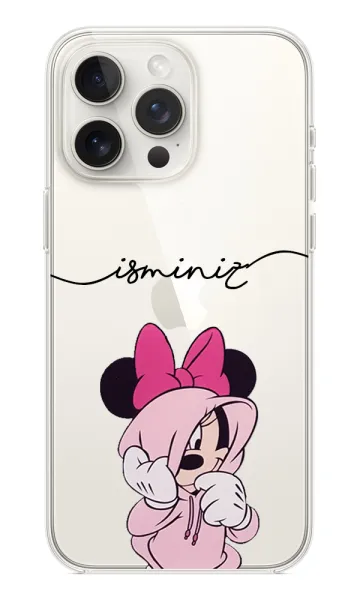 Minnie Şeffaf Silikon Kılıf