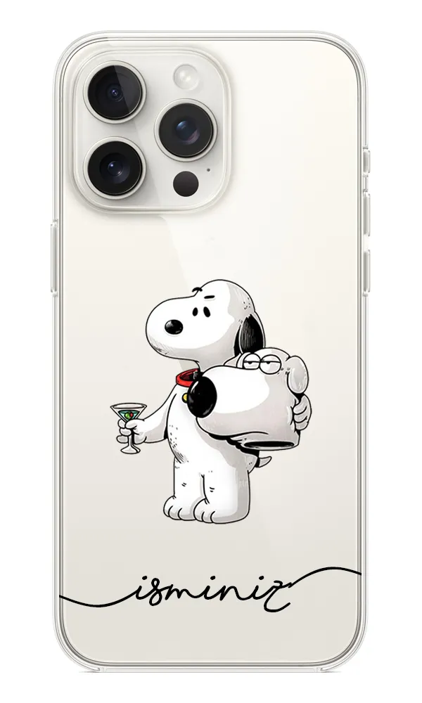Snopy Şeffaf Silikon Kılıf
