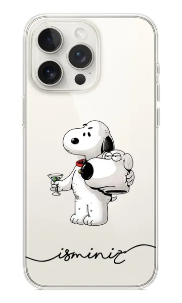 Snopy Şeffaf Silikon Kılıf