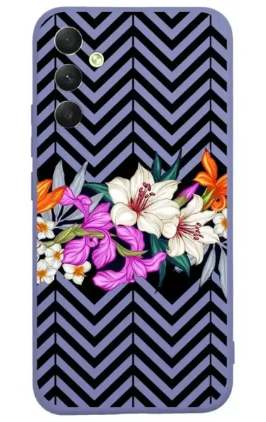 Samsung Galaxy A34 5G Lansman Kılıf - Çiçek