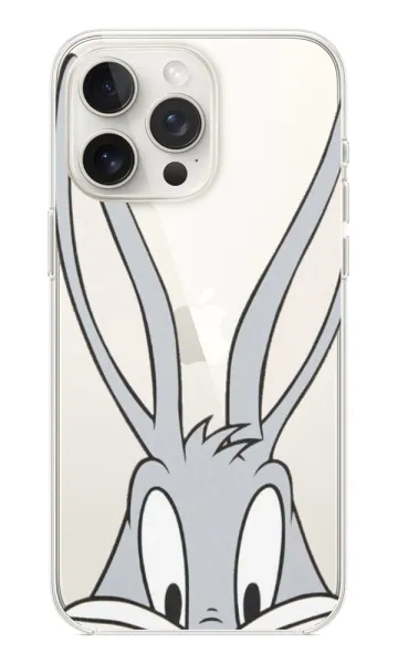 Bugs Bunny Şeffaf Silikon Kılıf