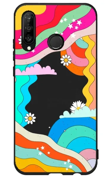 Huawei P30 Lite Lansman Kılıf - Colors