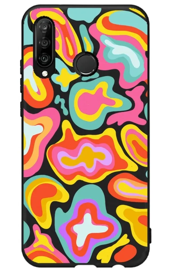 Huawei P30 Lite Lansman Kılıf - Colors 2