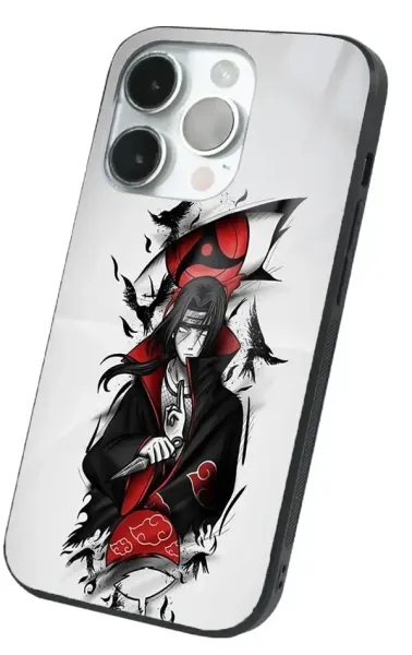 iPhone 14 Pro Tamperli Glossy Cam Kapak - Anime 2