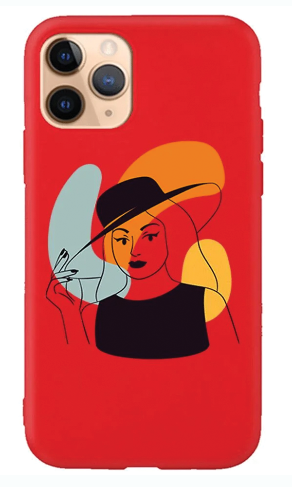 iPhone 11 Lansman Kılıf - Art Women 4