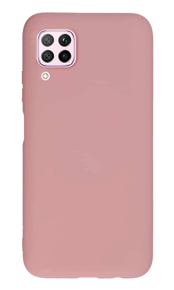 Huawei P40 Lite Kılıf Tasarla Lansman Dokulu Kapak Pembe