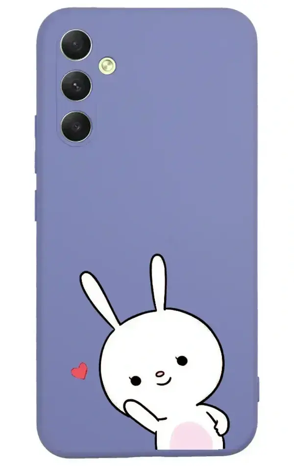 Samsung Galaxy A34 5G Lansman Kılıf - Tavşan