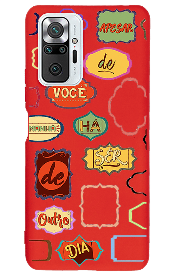 Xiaomi Redmi Note 10 Pro Max Lansman Kılıf - Voce Kırmızı