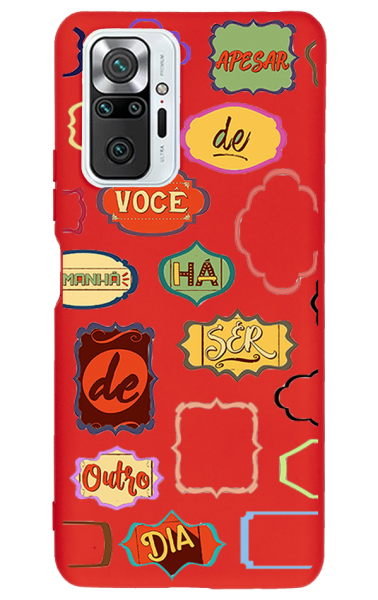 Xiaomi Redmi Note 10 Pro Max Lansman Kılıf - Voce Kırmızı