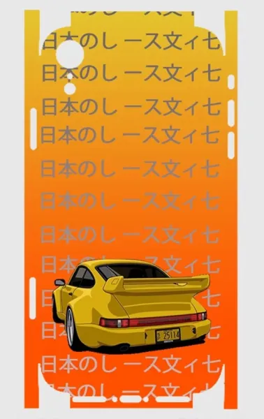 iPhone Xr Telefon Kaplama - Porsche 911 JDM