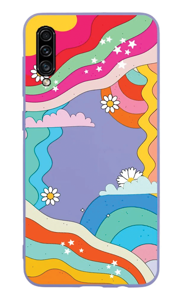 Samsung Galaxy A50 Lansman Kılıf - Colors