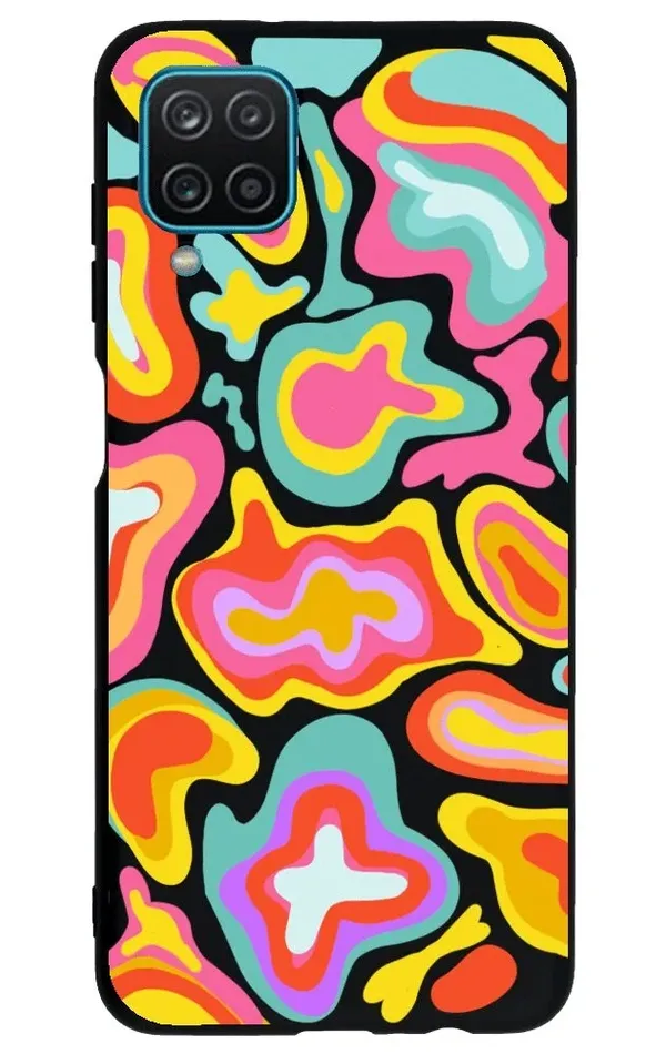 Samsung Galaxy A12 Lansman Kılıf - Colors 2