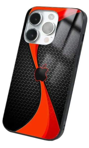 iPhone 14 Pro Tamperli Glossy Cam Kapak - Bükey