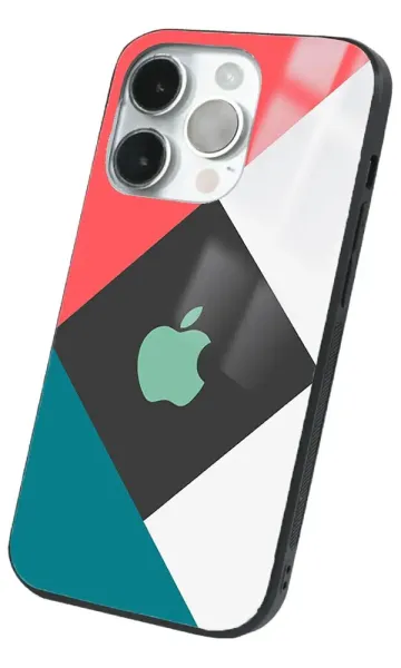 iPhone 14 Pro Tamperli Glossy Cam Kapak - Colors Ap