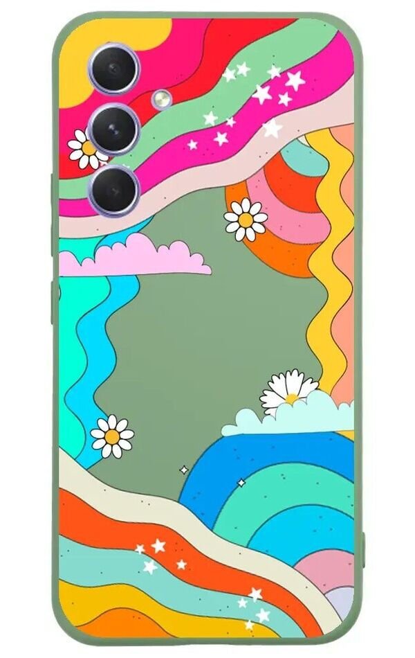 Samsung Galaxy A54 5G Lansman Kılıf - Colors