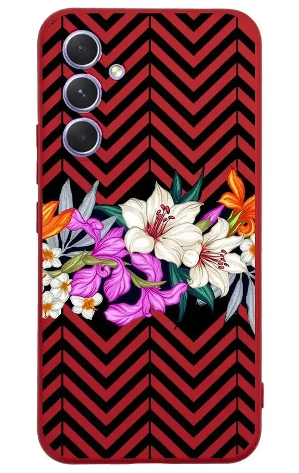 Samsung Galaxy A54 5G Lansman Kılıf - Çiçek