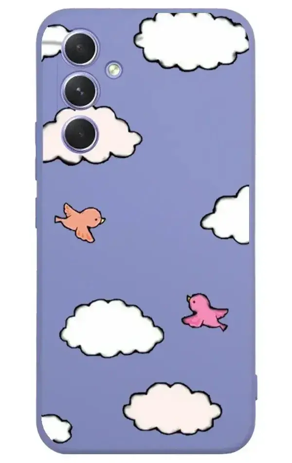 Samsung Galaxy A54 5G Lansman Kılıf - Kuş