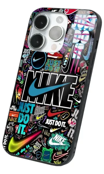 iPhone 14 Pro Tamperli Glossy Cam Kapak - Grafiti 2