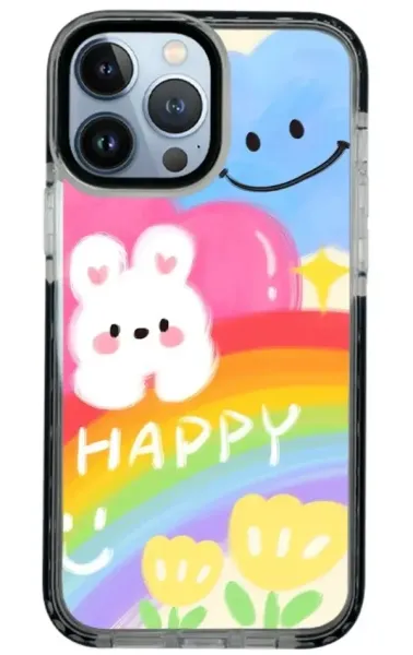 iPhone 13 Pro Impact Case - Happy