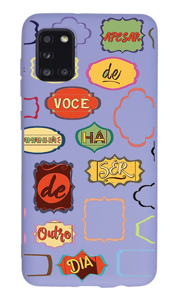 Samsung Galaxy A31 Lansman Kılıf - Voce Lila