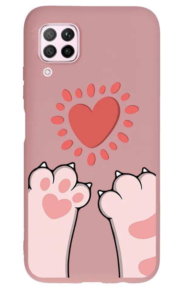 Huawei P40 Lite Lansman Kılıf - Pati Pembe