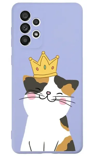 Samsung Galaxy A73 Lansman Kılıf - Kedi