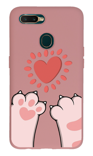 Oppo A5s Lansman Kılıf - Pati Pembe