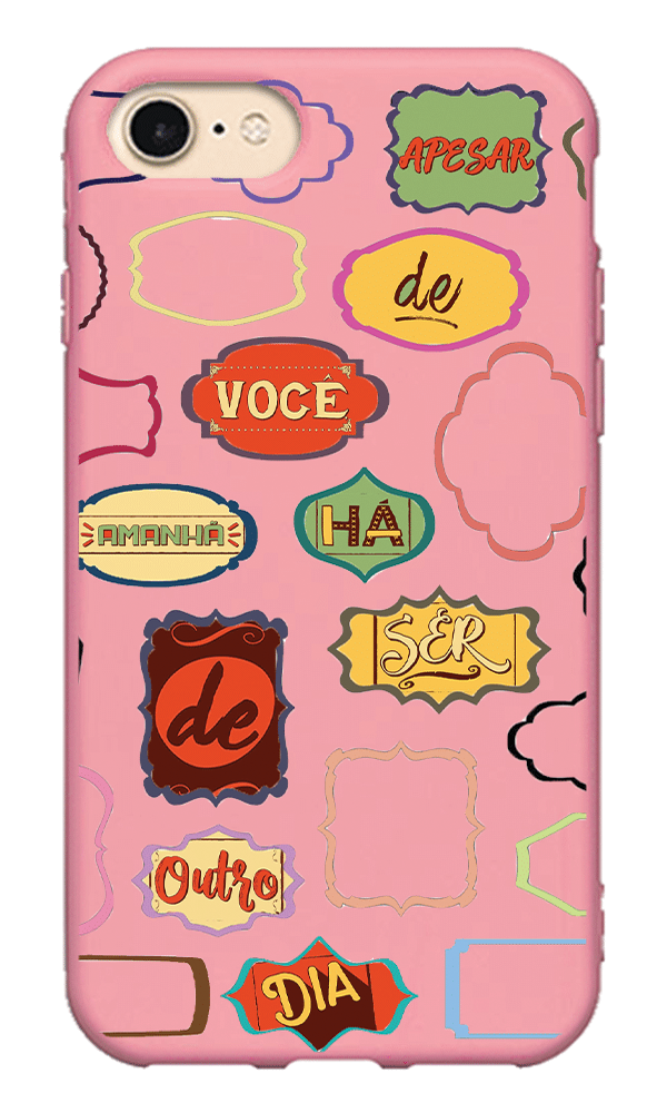 iPhone 8 Lansman Kılıf - Voce Pembe