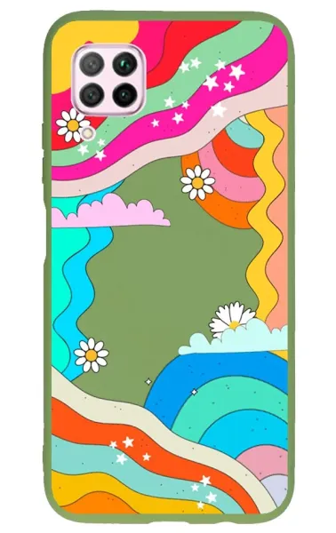 Huawei P40 Lite Lansman Kılıf - Colors