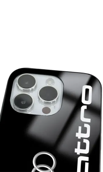 iPhone 14 Pro Tamperli Glossy Cam Kapak - Quattro