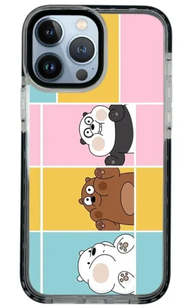 iPhone 13 Pro Max Impact Case - Ayıcıklar