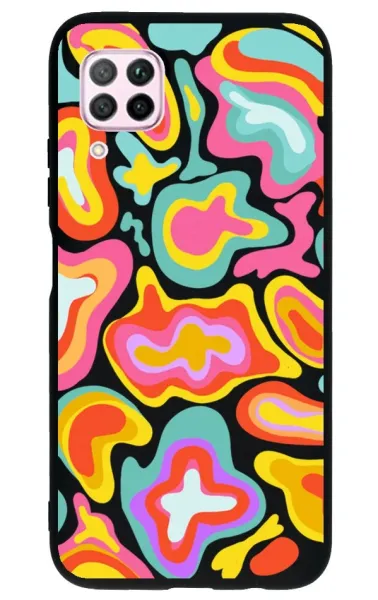 Huawei P40 Lite Lansman Kılıf - Colors 2