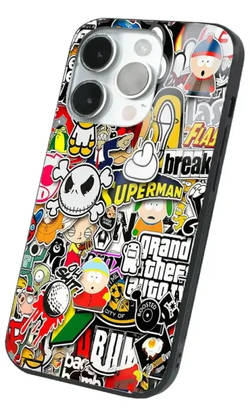 iPhone 14 Pro Tamperli Glossy Cam Kapak - Sticker Brand