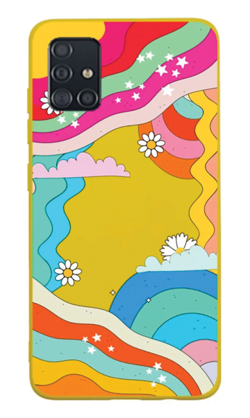 Samsung Galaxy A51 Lansman Kılıf - Colors