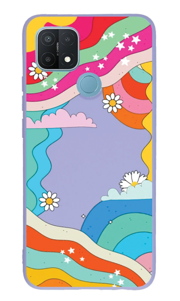Oppo A15 Lansman Kılıf - Colors