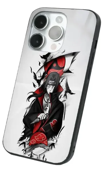 iPhone 14 Pro Max Tamperli Glossy Cam Kapak - Anime 2