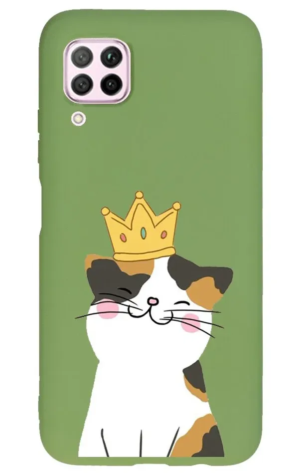 Huawei P40 Lite Lansman Kılıf - Kedi