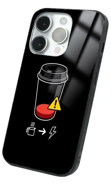 iPhone 14 Pro Max Tamperli Glossy Cam Kapak - Battery
