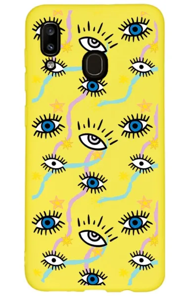 Samsung A20 Lansman Kılıf - Eyes
