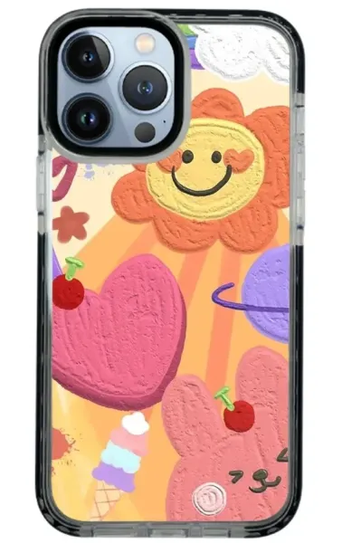 iPhone 13 Pro Max Impact Case - Pastell