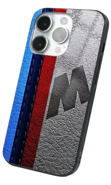 iPhone 14 Pro Max Tamperli Glossy Cam Kapak - BMW 5
